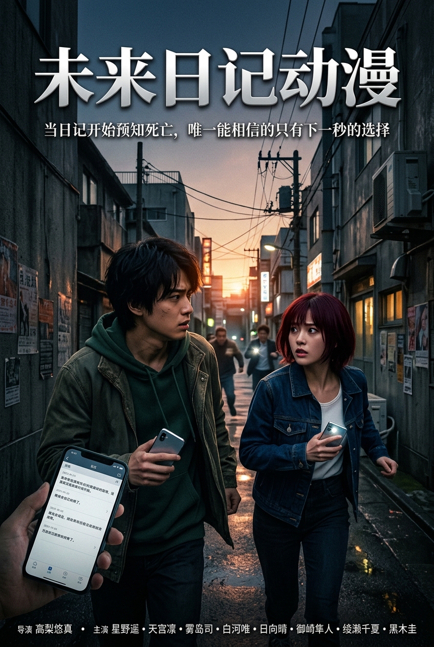 《未来日记动漫》主视觉